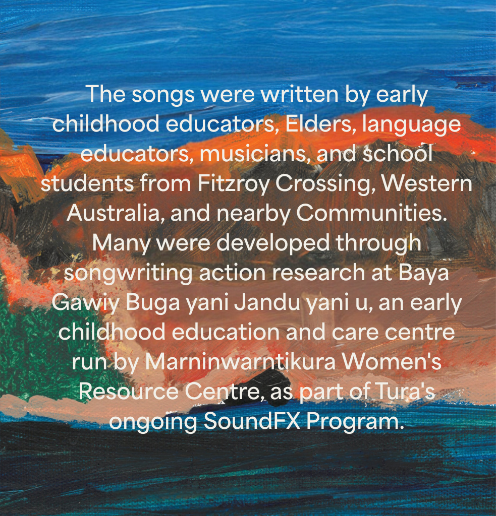 Buga Yanu Junba: Songs for young children