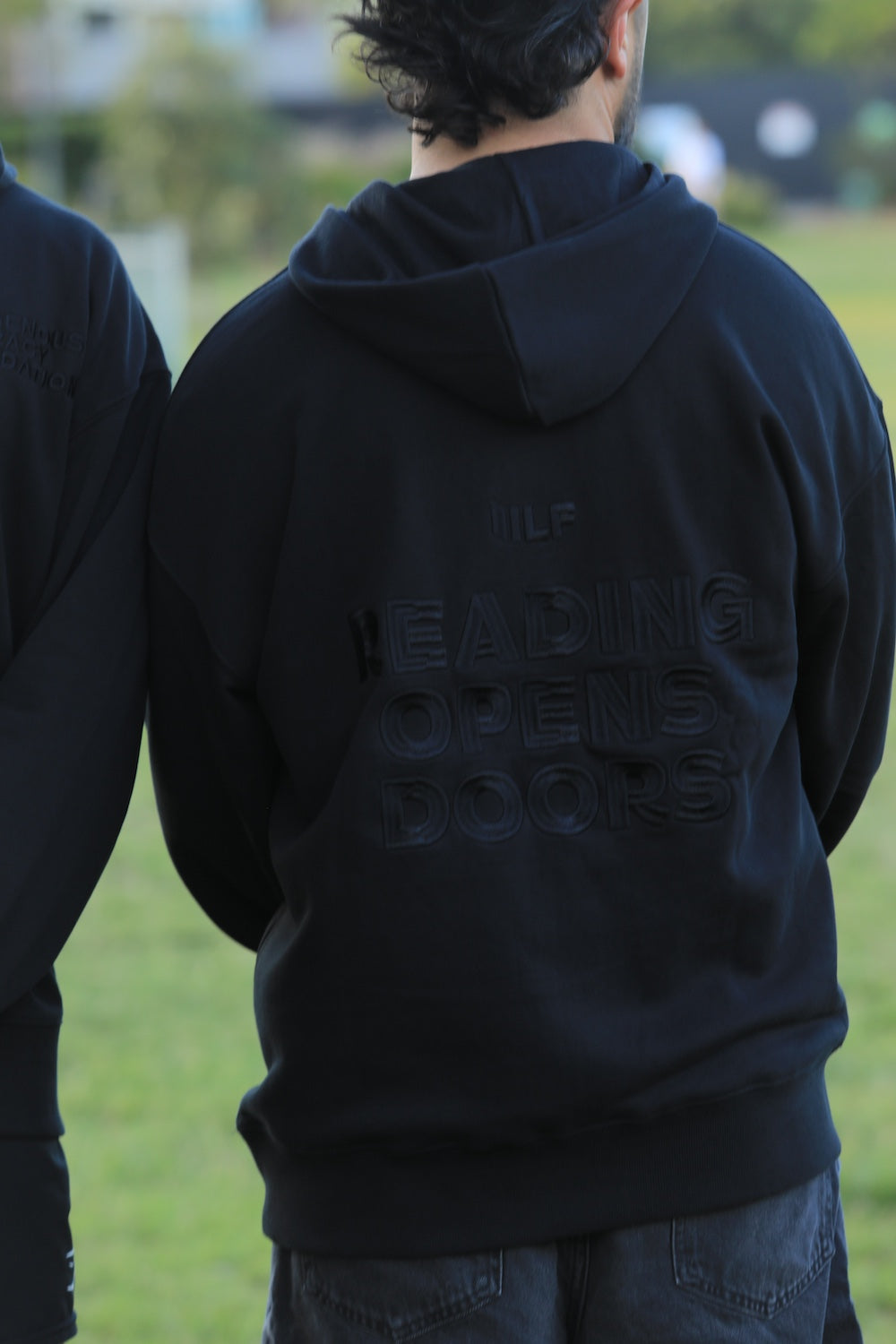 Black Reading Opens Doors Hoodie