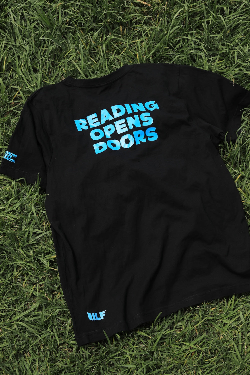 Black Reading Opens Doors T-shirt