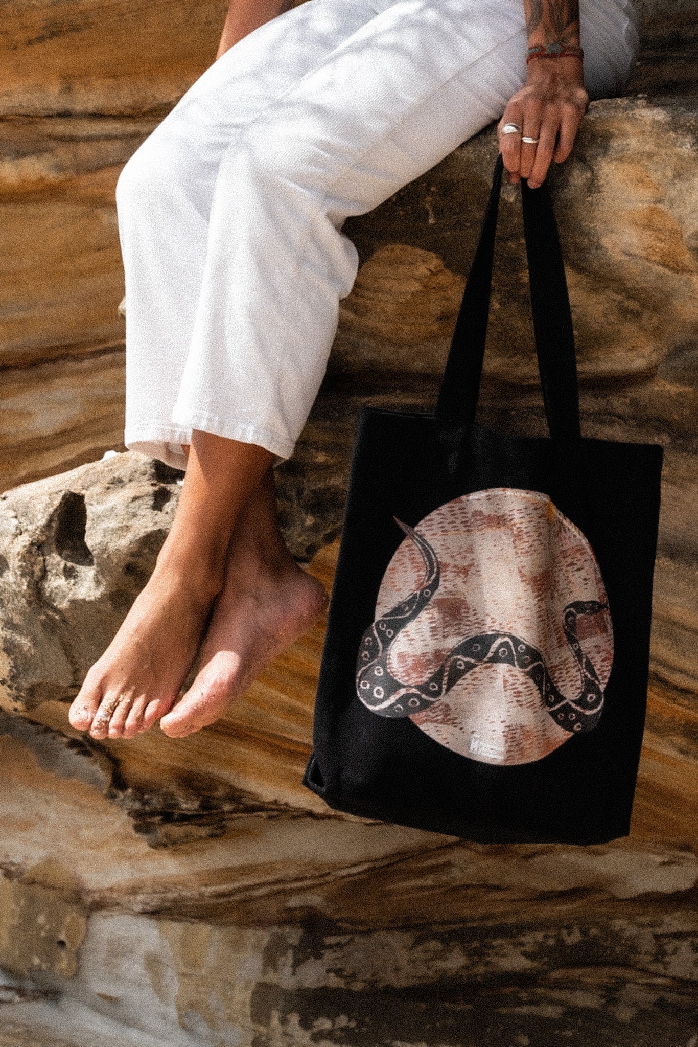 Jurru (Snake) Tote Bag